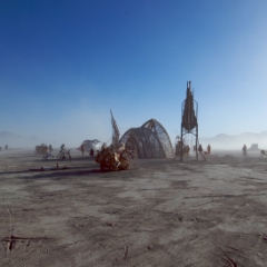 Burning Man scene