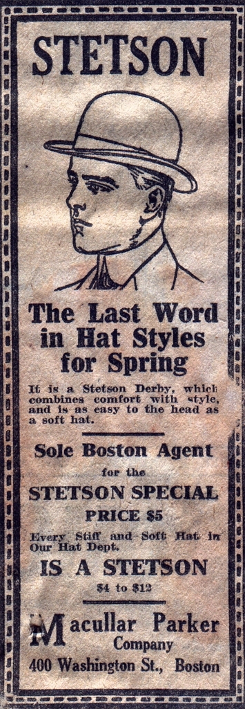 1916 Boston newspapers photograph. 