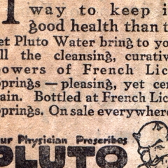 Your Physician Prescribes Pluto Water