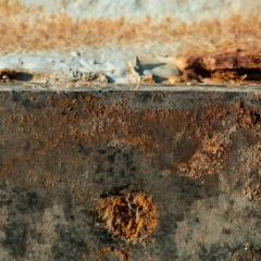 Rust closeup macro