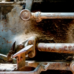 Rusted vehicle detail