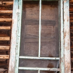 Door on farm house