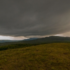 Ominous Montana sky