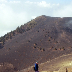Joel near the top of Volcano Acatenango
