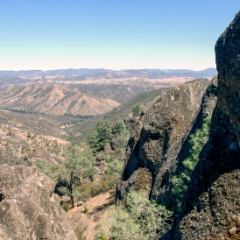 View from the top of Pinnacles