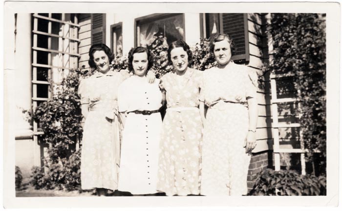 My grandmother on the right
