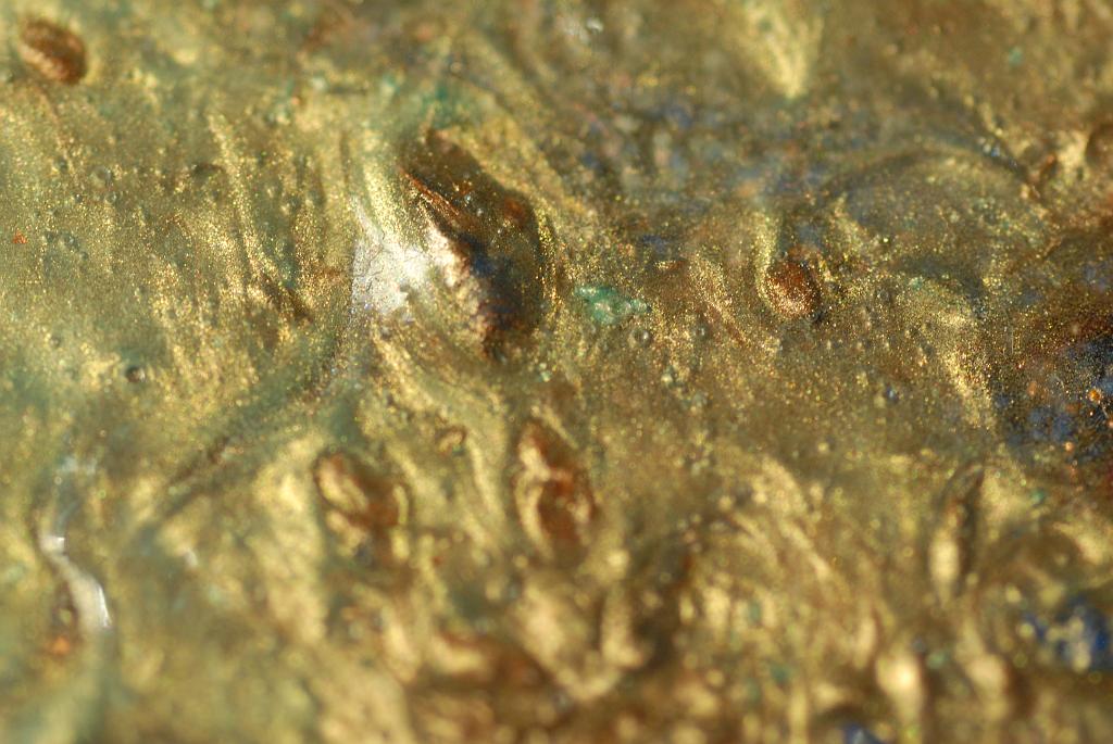 Extreme close-up macros of abstract acrylic paintings photograph. 