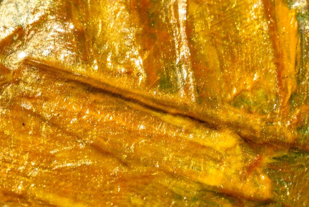 Extreme close-up macros of abstract acrylic paintings photograph. 