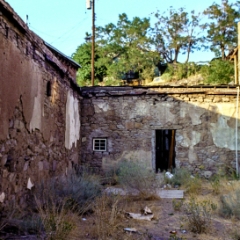 Back alley in Austin, Nevada