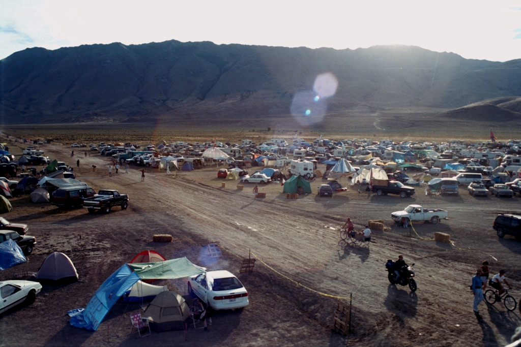 Burning Man 1997 photograph. 