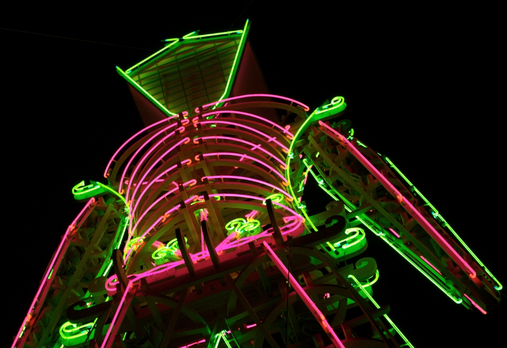 Burning Man 2005 photograph. 