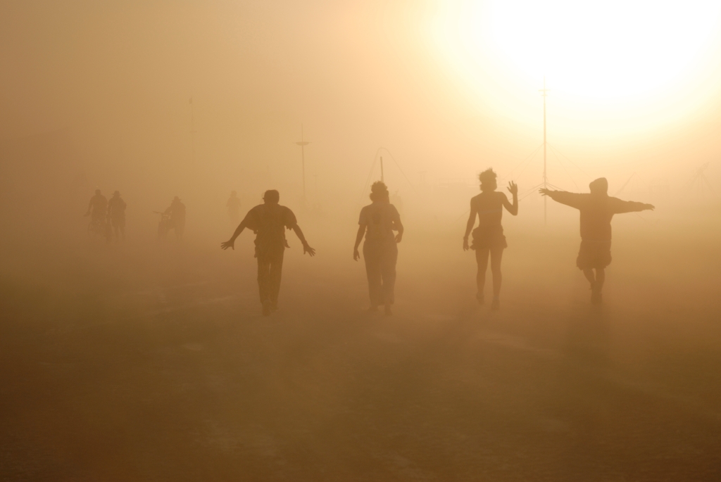 Burning Man 2006 photograph. 