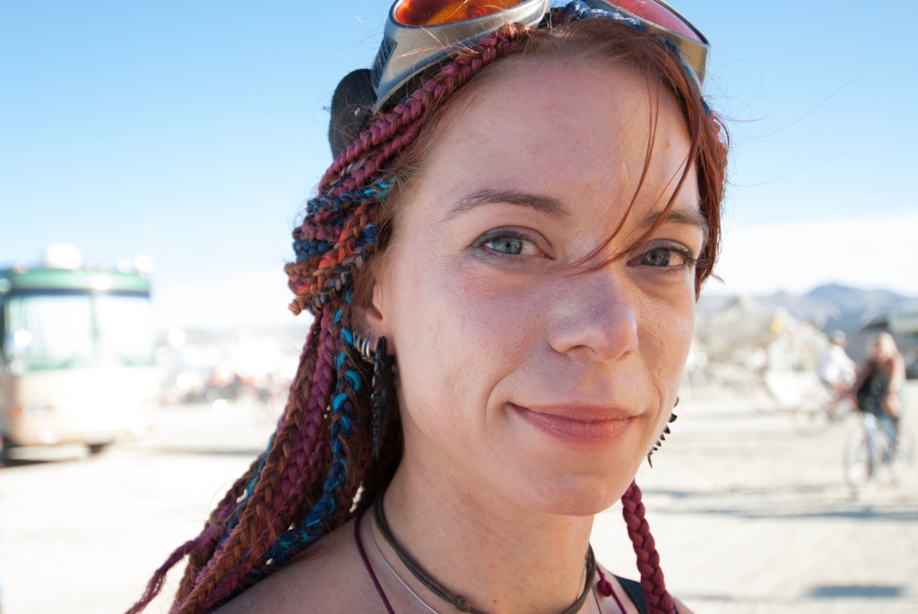 Burning Man 2007 photograph. 