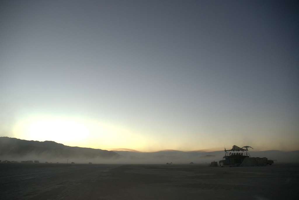 Burning Man 2007 photograph. 