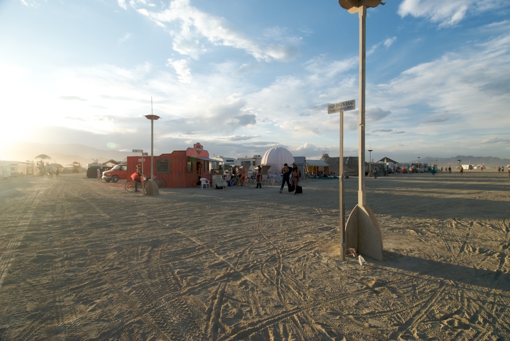Burning Man 2009 photograph. 