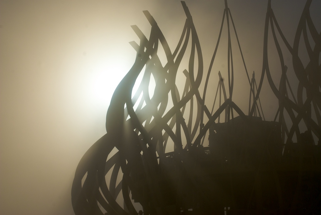 Burning Man 2009 photograph. 