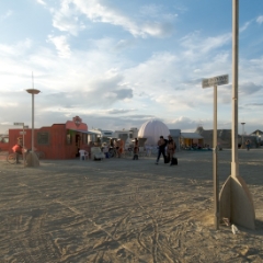 Burning Man intersection