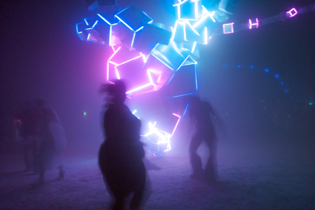 Burning Man 2010 photograph. 