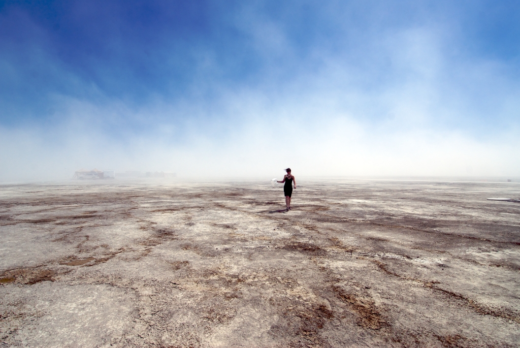 Burning Man 2010 photograph. 
