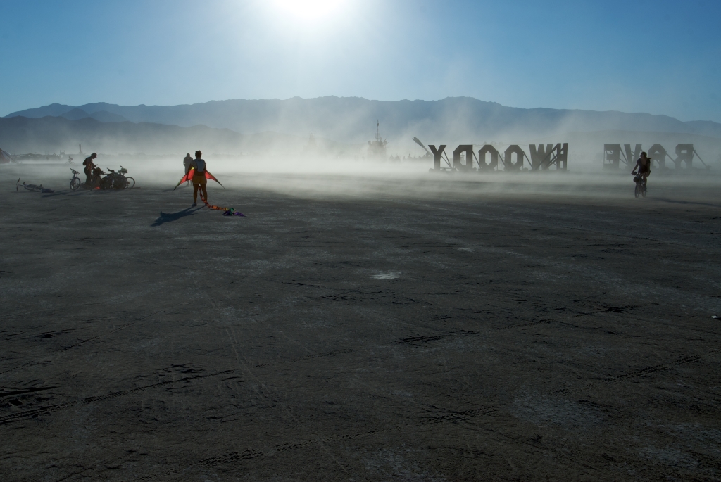 Burning Man 2010 photograph. 