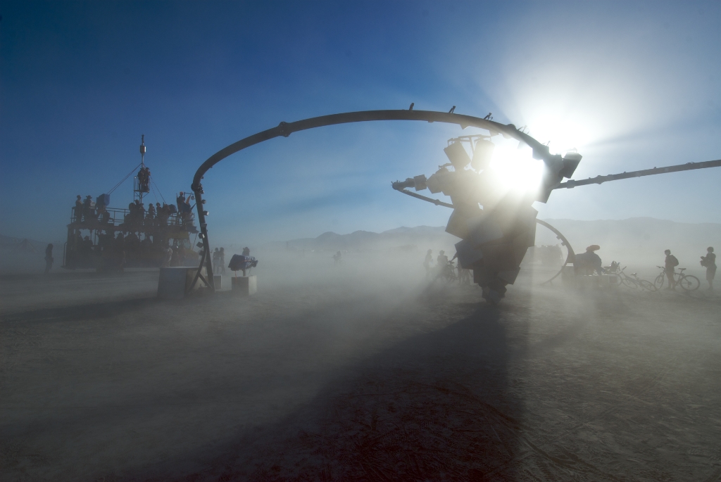 Burning Man 2010 photograph. 