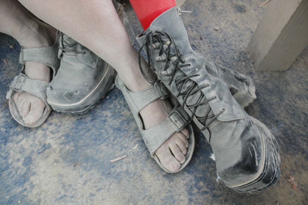 sandals and boots