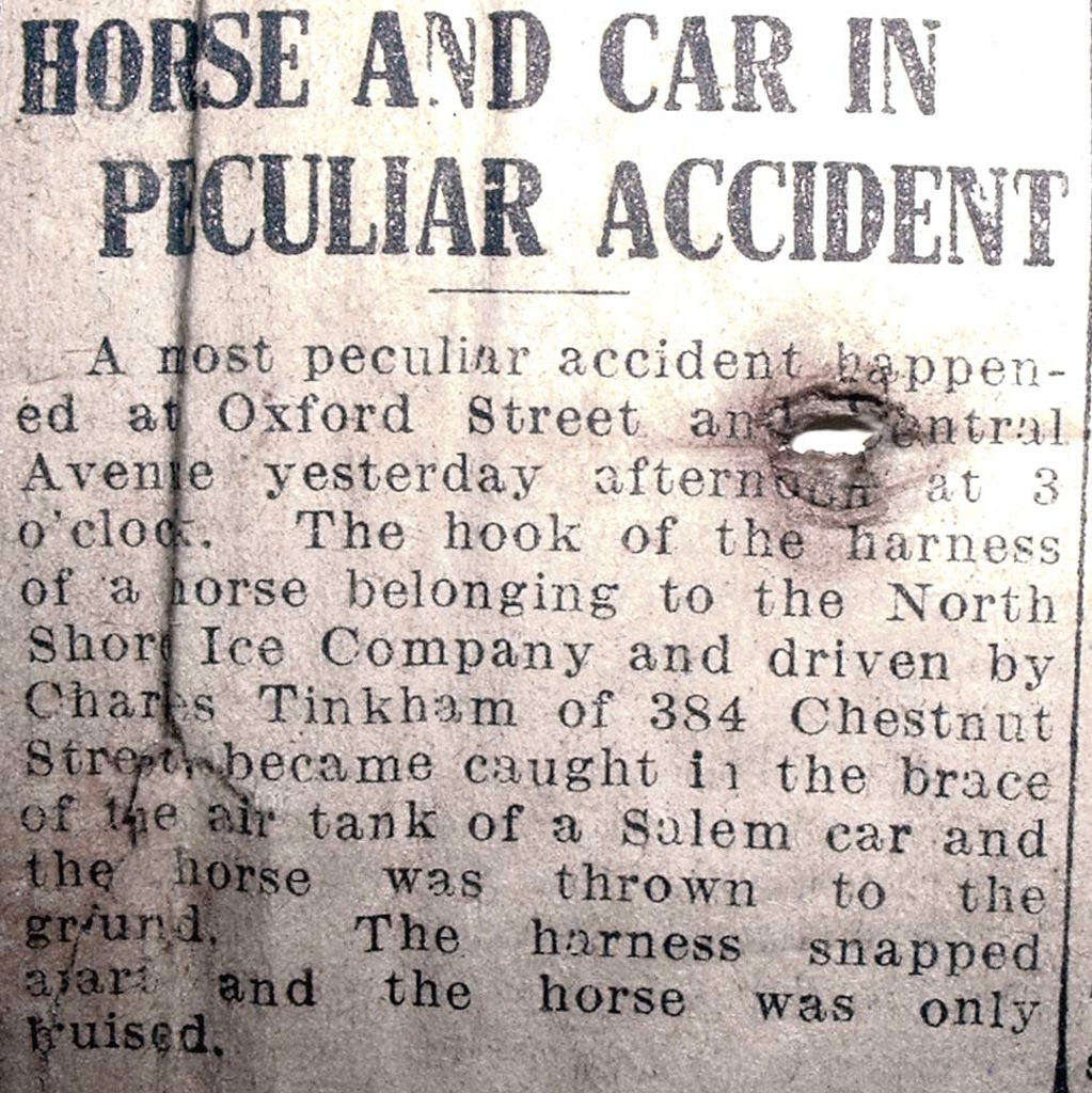 1916 Boston newspapers photograph. 