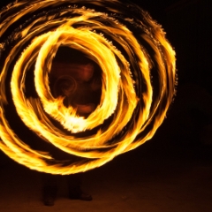 Concentric circles of fire