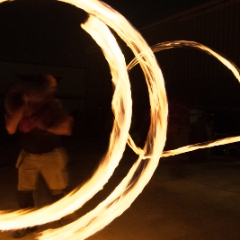 Fire hook and circle