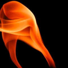 A fire molar