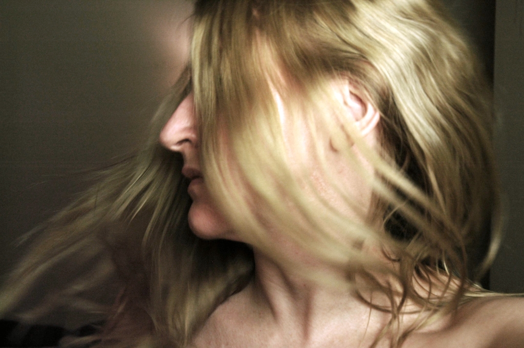 Flippy hair photograph. 
