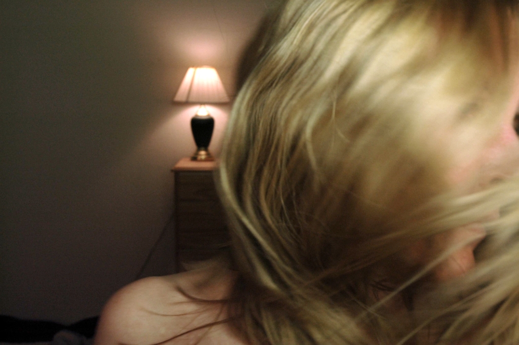 Flippy hair photograph. 