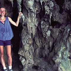 1996 caving on Mona Island