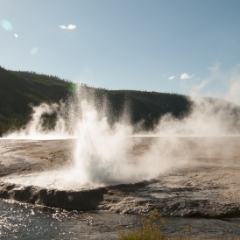 Yellowstone geysers
